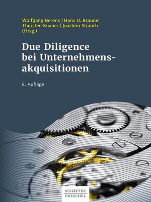 cover image of Due Diligence bei Unternehmensakquisitionen